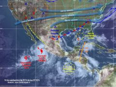 tiempo huracn Odile 1